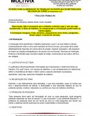 ROTEIRO PARA ELABORAÇÃO DO TRABALHO DA DISCIPLINA DE METODOLOGIA APLICADA AO CURSO