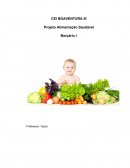 O Projeto Alimentação Saudável