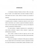 A Constituição da República Federativa do Brasil de 1988