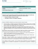 Escopo de Gerenciamento de Projeto