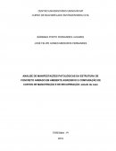 Análise de Manifestações Patológicas em Estrutura de Concreto Armado