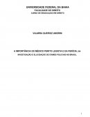 Projeto de Intervenção Pericia Criminal