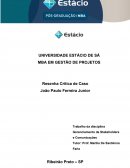 Trabalho da Disciplina Gerenciamento de Stakeholders e Comunicações