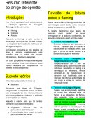 RESUMO ARTIGO DE OPINIÃO SOBRE COMENTÁRIOS ELETRÔNICOS