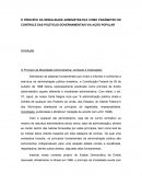 O PRINCÍPIO DA MORALIDADE ADMINISTRATIVA COMO PARÂMETRO DE CONTROLE DAS POLÍTICAS GOVERNAMENTAIS VIA AÇÃO POPULAR