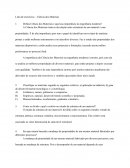 Lista de Exercícios Ciência dos Materiais