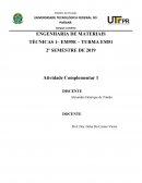 AS ANÁLISES TÉRMICAS TGA E DSC REFERENTES A AMOSTRAS DE PET E SULFATO CÚPRICO