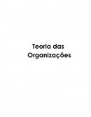 A Teoria das Organizações