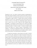 Curso de Administração Pública Economia Brasileira