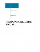 Responsabilidade Social Avaliação Responsabilidade Social