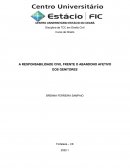 A RESPONSABILIDADE CIVIL FRENTE O ABANDONO AFETIVO DOS GENITORES