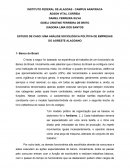 ESTUDO DE CASO: UMA ANÁLISE SOCIOLÓGICA POLÍTICA DE EMPRESAS DO AGRESTE ALAGOANO