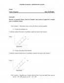 Trabalho Economia e Administração Agrária