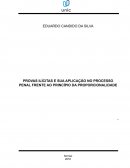 PROVAS ILÍCITAS E SUA APLICAÇÃO NO PROCESSO PENAL FRENTE AO PRINCÍPIO DA PROPORCIONALIDADE