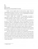 Resenha Crítica/ Responsabilidade Pré-Contratual