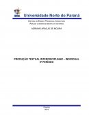 A PRODUÇÃO INDIVIDUAL 6º SEMESTRE