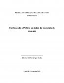 TRABALHO DE PROGRAMA FORMAÇÃO PELA ESCOLA/FNDE CURSO PNAE