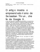 O CARRO DA GOOGLE