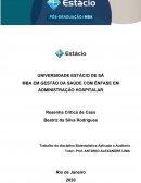 Trabalho da disciplina Bioestatística Aplicada a Auditoria