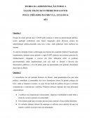 A TEORIA DA ADMINISTRAÇÃO PUBLICA TAIANE FRANCISCO FREIRE DOS SANTOS POLO: TRÊS RIOS MATRICULA