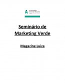 Seminário de Marketing Verde Sustentabilidade