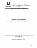 Startup Sustentável Um Caso de Empreendedorismo Verde