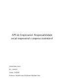 Resenha Critica do Livro Responsabilidade Social Empresarial e Empresa Sustentável