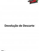 O MANUAL DEVOLUÇÃO DE DESCARTE