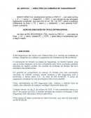 EMPRESARIAL AÇÃO DE EXECUÇÃO DE TITULO EXTRAJUDICIAL