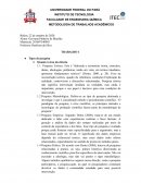 A METODOLOGIA DE TRABALHOS ACADÊMICOS