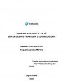 Resenha Crítica do Caso: Cafés Monte Bianco Elaborando um Plano Financeiro