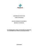 AS CONTRIBUIÇÕES DA MÚSICA NO PROCESSO DE CONSTRUÇÃO DO CONHECIMENTO DA CRIANÇA NA EDUCAÇÃO INFANTIL.