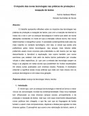 O IMPACTO DAS NOVAS TECNOLOGIAS NAS PRÁTICAS DE PRODUÇÃO E RECEPÇÃO DE TEXTOS