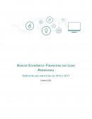 Análise Econômico Financeira das Lojas Americanas