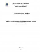 Monografia: Alimentos Gravídicos: Analise sobre as perspectivas jurídicas do instituto ao ordenamento pátrio