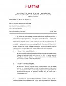 CURSO DE ARQUITETURA E URBANISMO