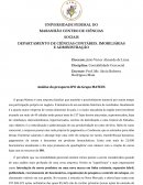 O DEPARTAMENTO DE CIÊNCIAS CONTÁBEIS, IMOBILIÁRIAS E ADMINISTRAÇÃO