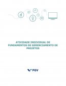 Gerenciamento de Projetos - Fundamentos FGV