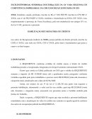 Peça de Habilitação de Credito