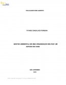 A GESTÃO AMBIENTAL EM UMA ORGANIZAÇÃO MILITAR: UM ESTUDO DE CASO