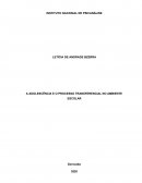 A ADOLESCÊNCIA E O PROCESSO TRANSFERENCIAL NO AMBIENTE ESCOLAR