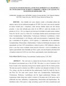 A ANÁLISE DA FITOSSOCIOLOGIA, ESTRUTURA HORIZONTAL E DIAMÉTRICA DE UM FRAGMENTO DE FLORESTA OMBRÓFILA