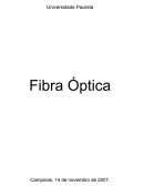 A FIBRA OTICA