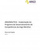 A Implantação do Programa de Desenvolvimento de Competências da Argo Menthor