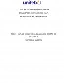 ANÁLISE DE GESTÃO DA QUALIDADE E GESTÃO DE PROCESSOS