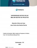 Trabalho da Disciplina: PMO e Gestão de Programas e Portfolio