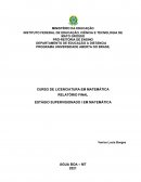A PRÓ-REITORIA DE ENSINO DEPARTAMENTO DE EDUCAÇÃO A DISTÂNCIA PROGRAMA UNIVERSIDADE ABERTA DO BRASIL