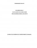 OS IMPACTOS ECONÔMICOS DO COMPORTAMENTO DE MANADA