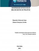 Resenha Gerenciamento de Riscos Por que Gerenciar Riscos?