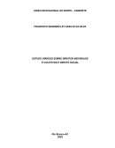 ESTUDO DIRIGIDO SOBRE DIREITOS INDIVIDUAIS E COLETIVOS E DIREITO SOCIAL